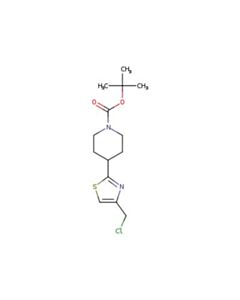 Astatech TERT-BUTYL 4-(4-(CHLOROMETHYL)THIAZOL-2-YL)PIPERIDINE-1-CARBOXYLATE; 1G; Purity 95%; MDL-MFCD20040373